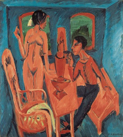 Chambre de la tour, Fehmarn - Ernst Ludwig Kirchner